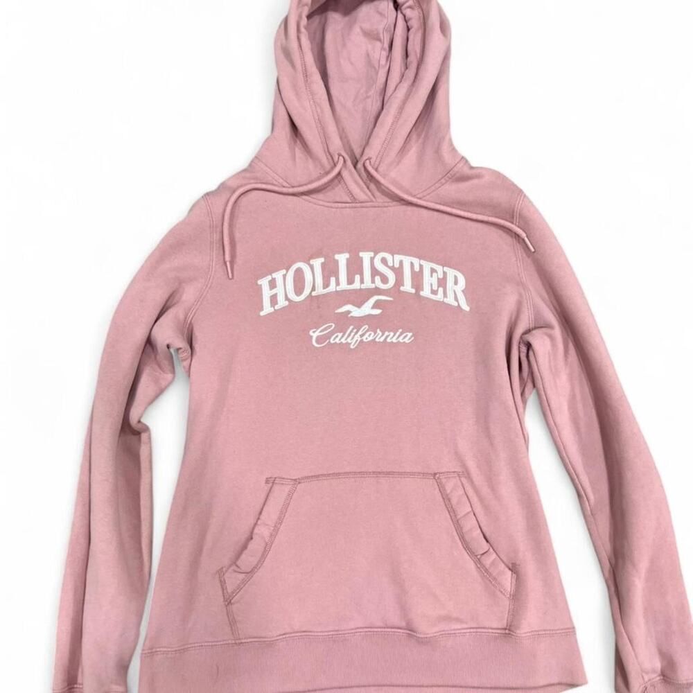 Pink Hollister California Hoodie Y2K Mall Girl Sweatshirt